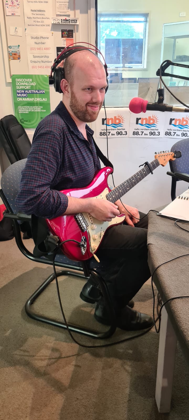 Michael Samuel at radio northern beaches