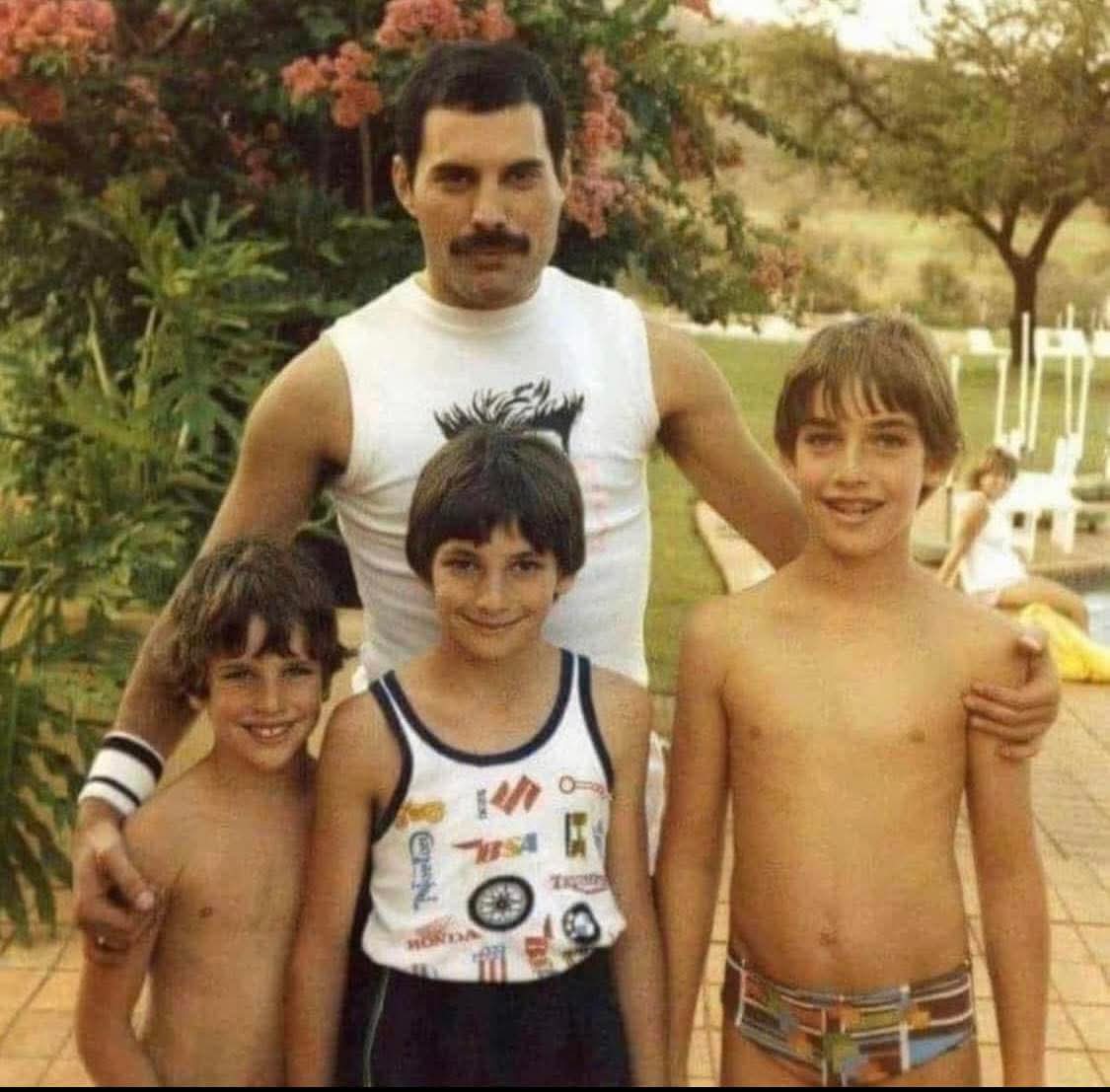 Neville Kaye as a child