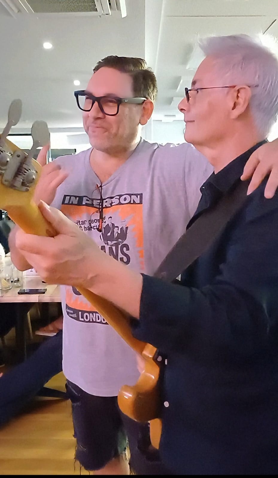 Richie and Chris at Lane Cove